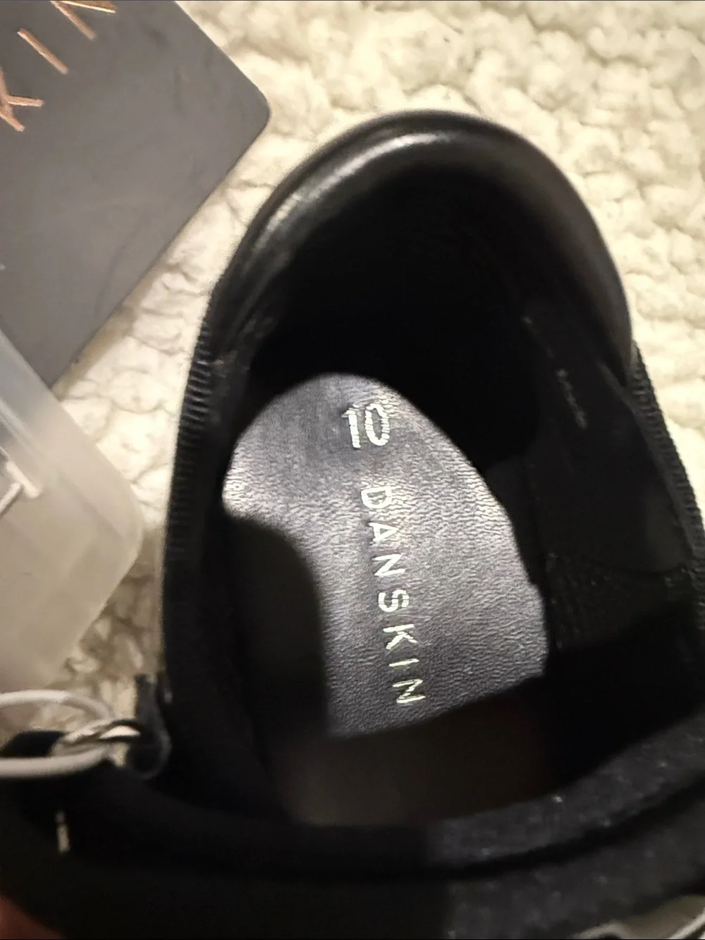 Danskin shiny finish